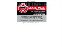 Tablet Screenshot of mobilimele.it